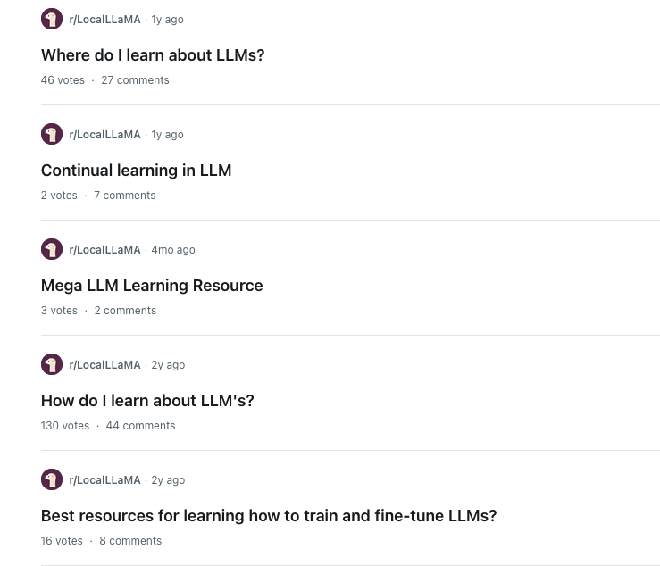 reddit llm